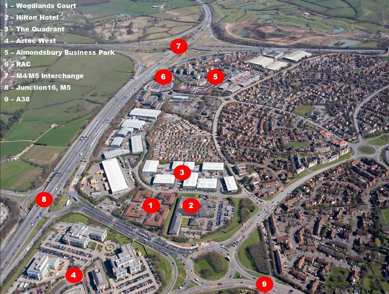 Aztec West Business Park, Almondsbury à louer - Aérien – Image 2 sur 3