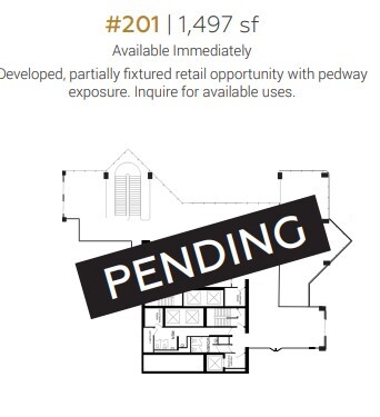 10104 103rd Ave NW, Edmonton, AB à louer Plan d’étage– Image 1 sur 1