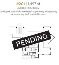 10104 103rd Ave NW, Edmonton, AB à louer Plan d’étage– Image 1 sur 1