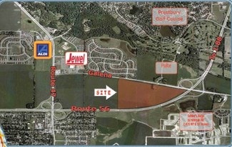 Plus de détails pour SWC Rt 56 & Galena Blvd, Sugar Grove, IL - Terrain à louer
