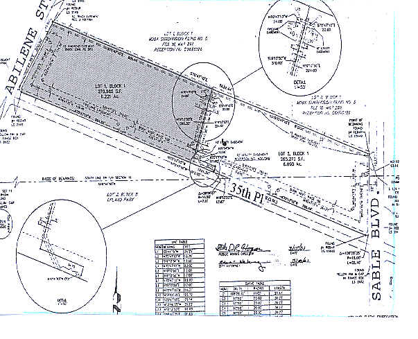 14209 E 35th Pl, Aurora, CO à louer - Plan cadastral – Image 3 sur 9