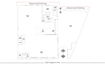 2250 S Barrington Ave, Los Angeles, CA à louer Plan d’étage– Image 1 sur 9