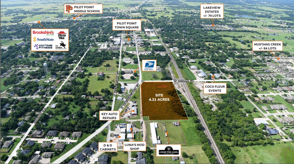W Broad St, Pilot Point, TX à vendre - Photo de l’immeuble – Image 1 sur 3