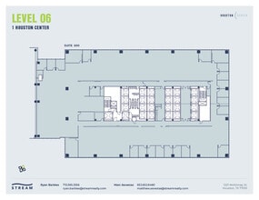 1221 McKinney St, Houston, TX à louer Plan d’étage– Image 1 sur 1