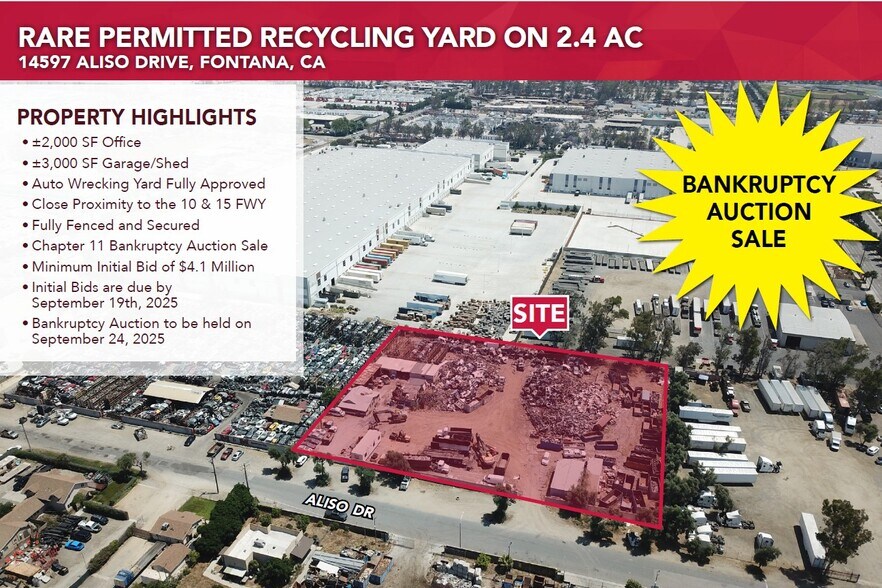 14597 Aliso Dr, Fontana, CA à vendre - Photo de l’immeuble – Image 2 sur 3