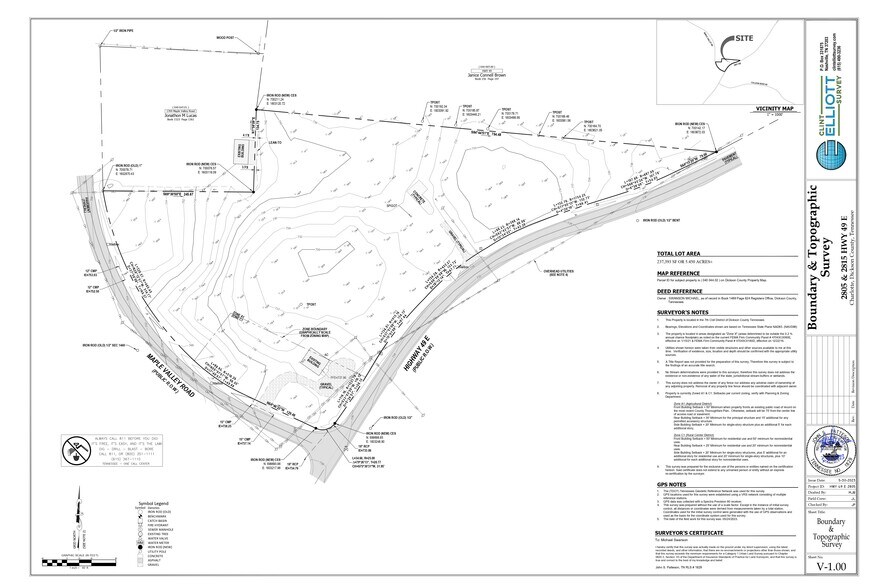 2815 TN-49 Hwy, Charlotte, TN à vendre - Plan cadastral – Image 2 sur 16