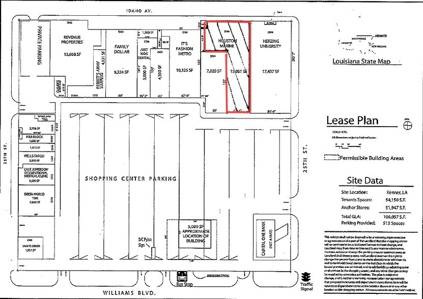 2500-2554 Williams Blvd, Kenner, LA à louer - Autre – Image 3 sur 5