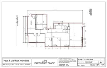 7375 Executive Pl, Lanham, MD à louer Plan d’étage– Image 1 sur 1