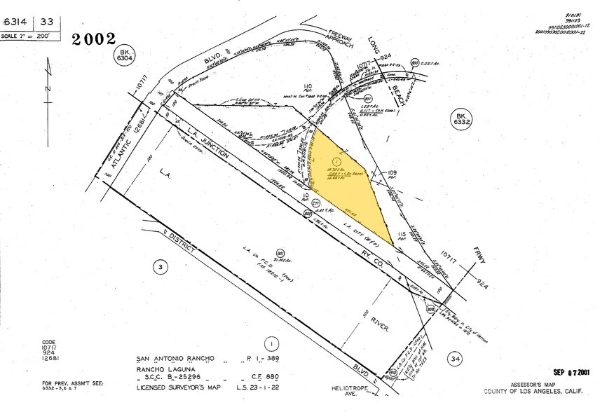 3030 S Atlantic Blvd, Vernon, CA à vendre - Plan cadastral – Image 2 sur 10