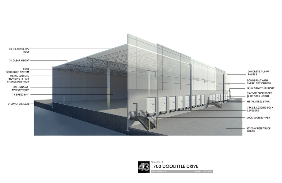 1700 Doolittle Dr, San Leandro, CA à louer - Photo de l’immeuble – Image 2 sur 6