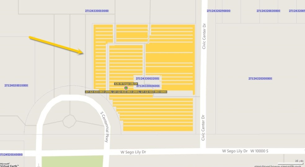 126 W Sego Lily Dr, Sandy, UT à louer - Plan cadastral – Image 2 sur 6
