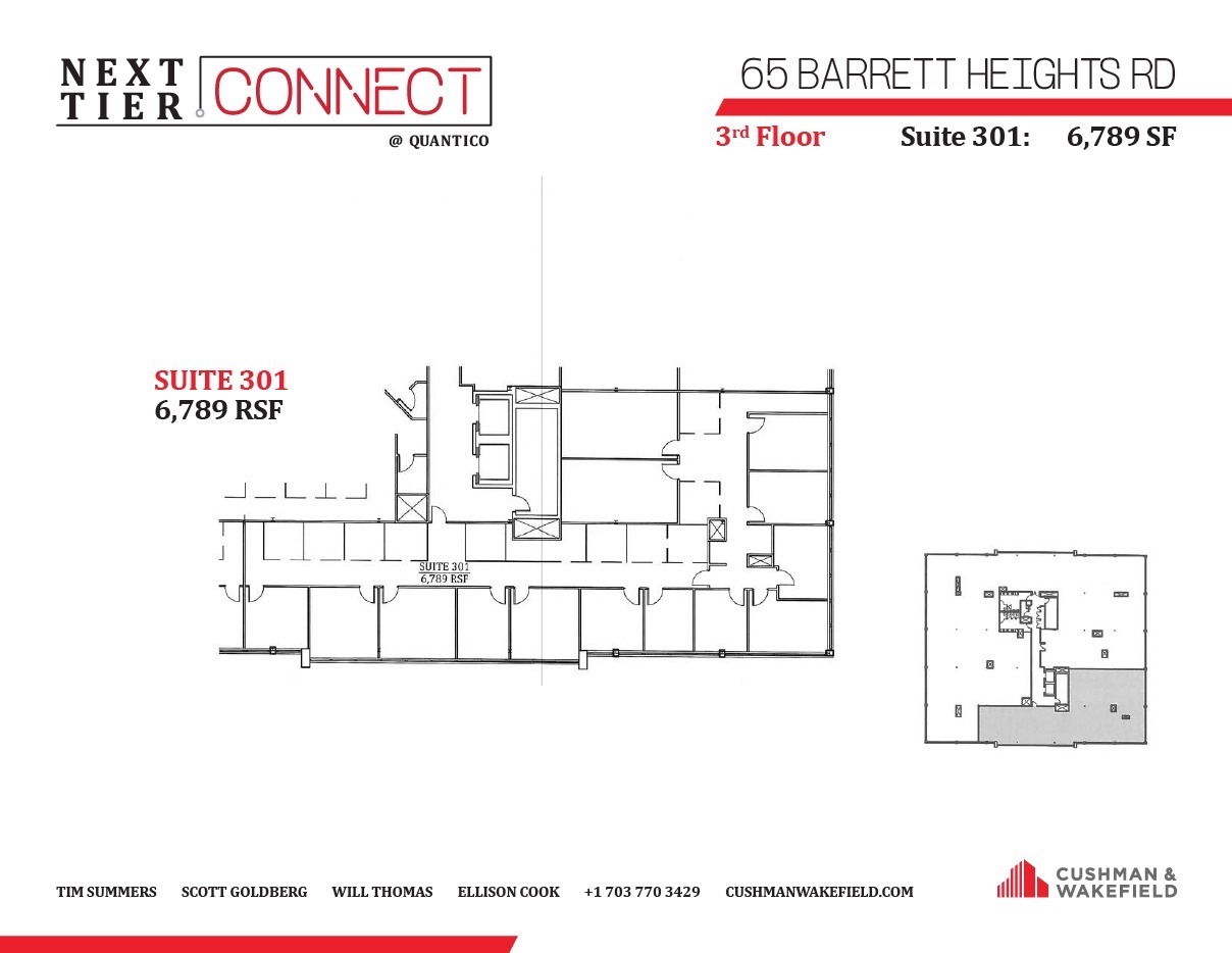 65 Barrett Heights Rd, Stafford, VA à louer Plan d’étage– Image 1 sur 1