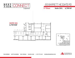 65 Barrett Heights Rd, Stafford, VA à louer Plan d’étage– Image 1 sur 1