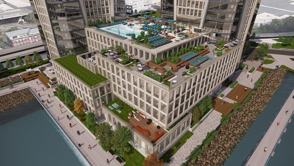 100 Harbor Blvd, Weehawken, NJ à louer - Photo de l’immeuble – Image 3 sur 5