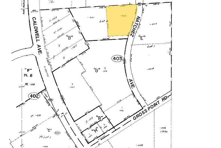 7450-7470 N Natchez Ave, Niles, IL à vendre - Plan cadastral – Image 2 sur 5