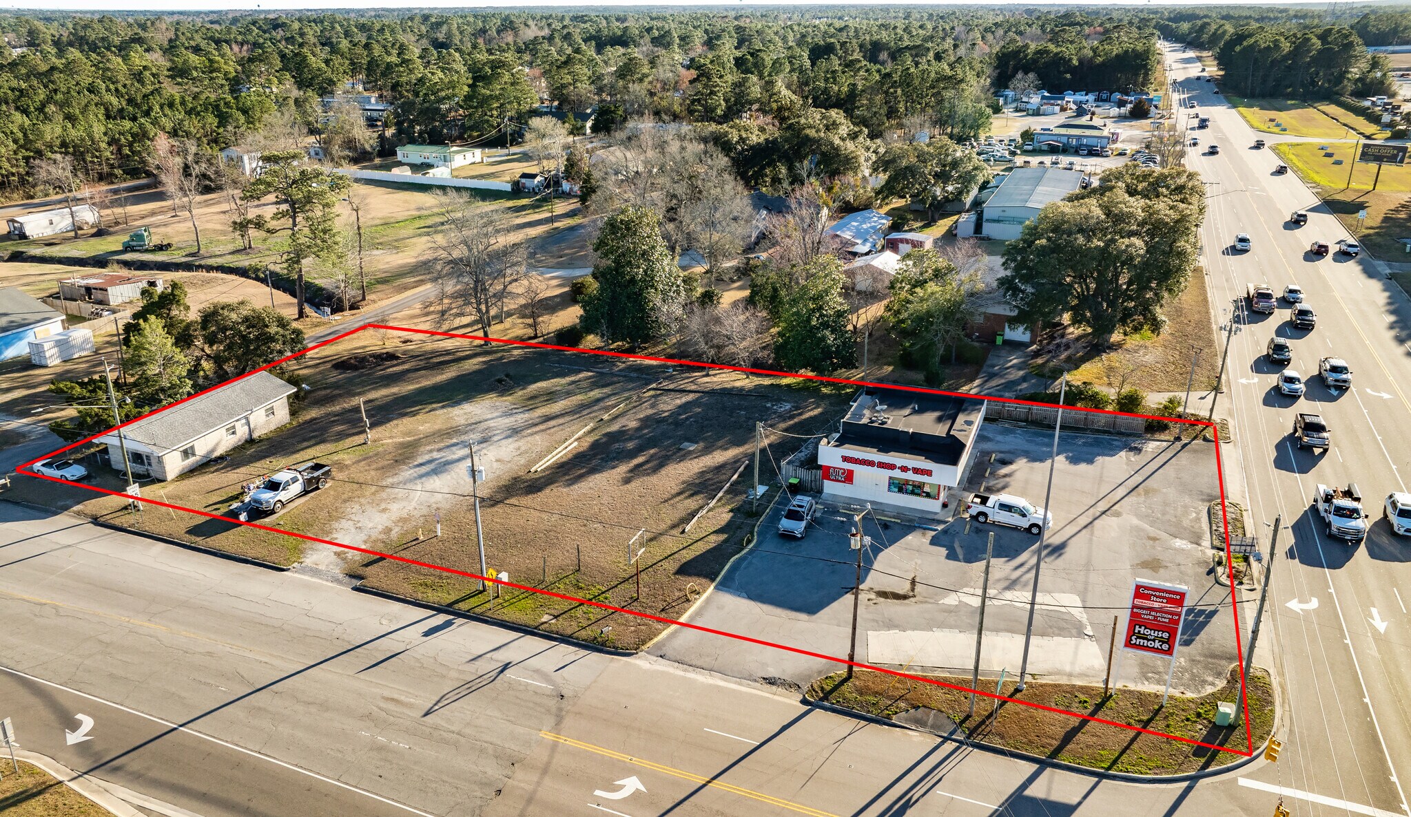 102 US Hwy 17, Holly Ridge, NC à vendre Aérien– Image 1 sur 20