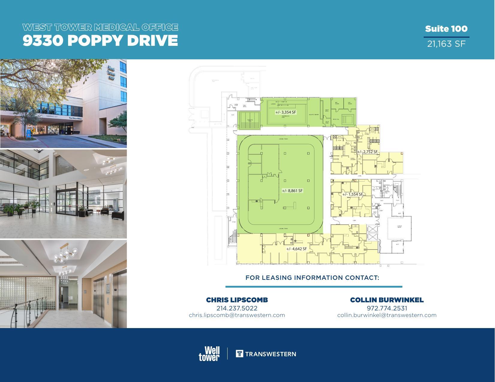 9330 Poppy Dr, Dallas, TX à louer Plan d’étage– Image 1 sur 1
