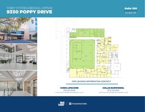 9330 Poppy Dr, Dallas, TX à louer Plan d’étage– Image 1 sur 1