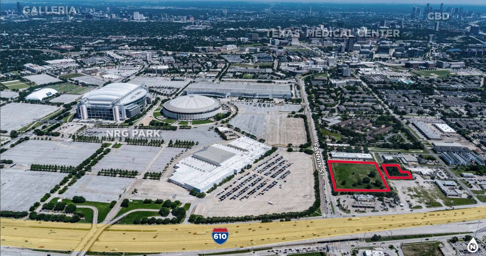 Fannin St, Houston, TX à vendre - Aérien – Image 3 sur 7