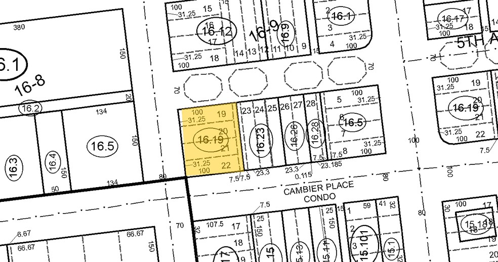 821 5th Ave S, Naples, FL à louer - Plan cadastral – Image 2 sur 21