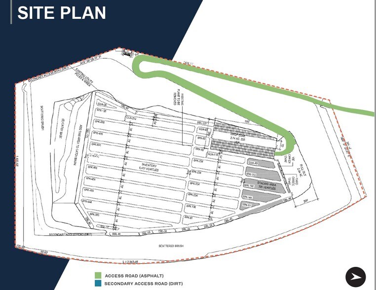 5705 Institution Rd, San Bernardino, CA à louer - Plan de site – Image 2 sur 2