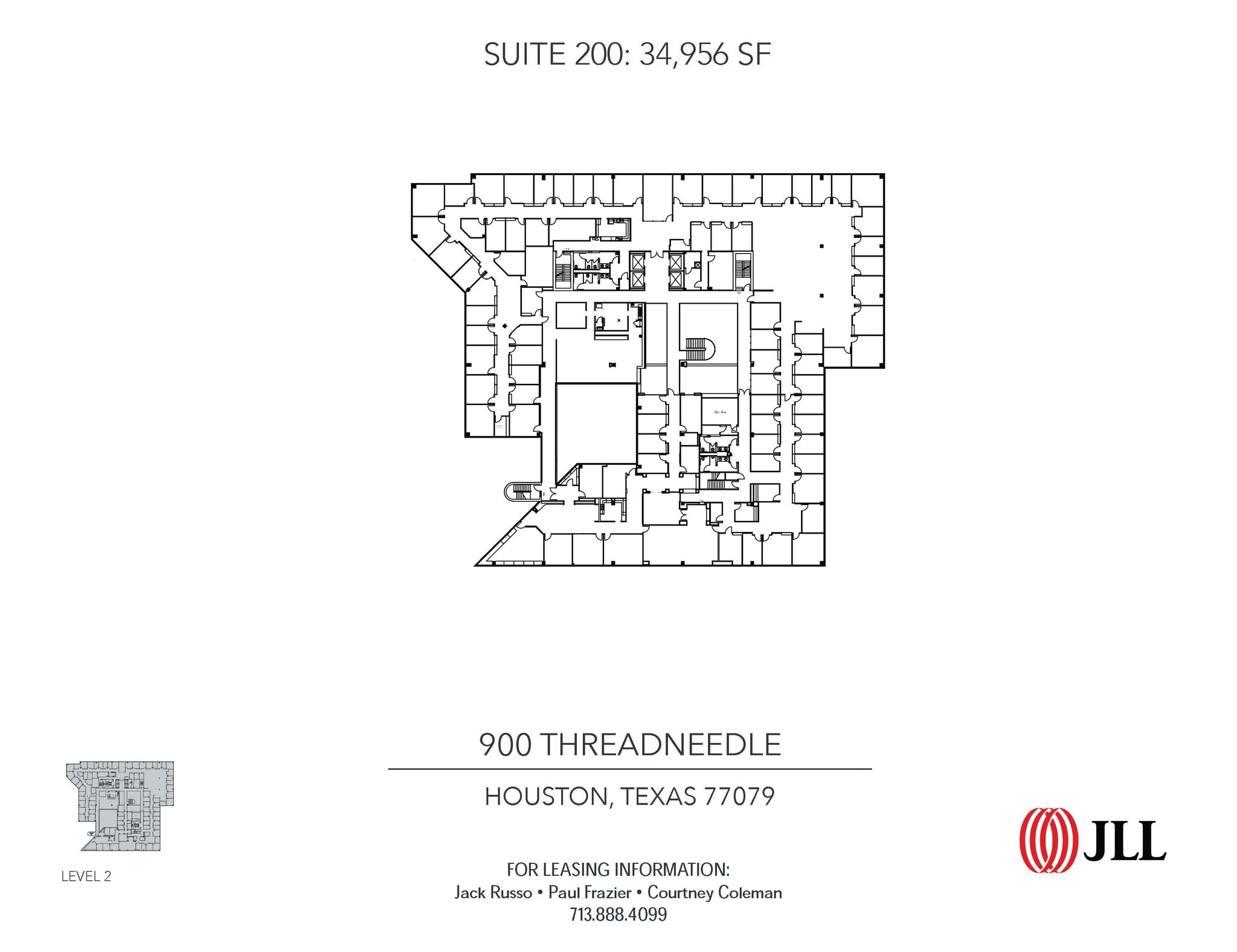 14701 St. Marys Ln, Houston, TX à louer Plan d’étage– Image 1 sur 1