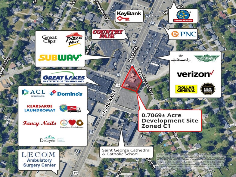 5071 Peach St, Erie, PA à louer - Aérien – Image 2 sur 2