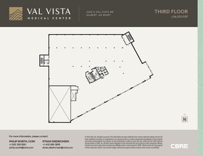 3345 S Val Vista Dr, Gilbert, AZ à louer Plan d’étage– Image 1 sur 1