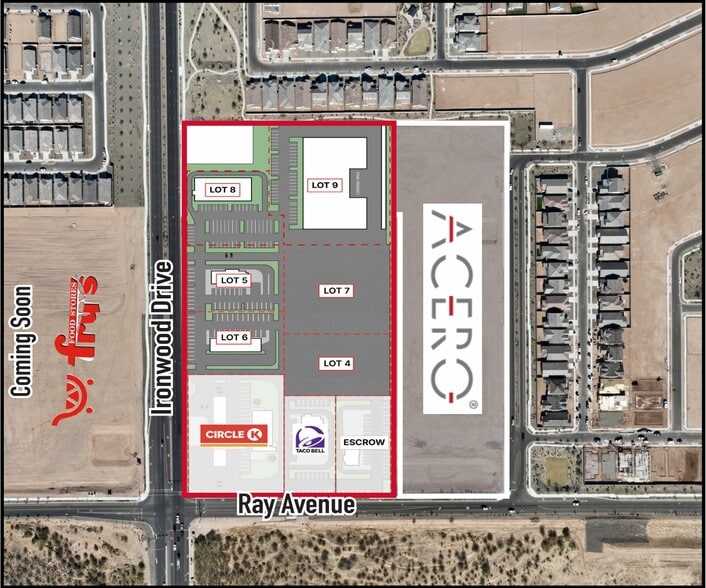NEC Ironwood & Ray Rd, Apache Junction, AZ à louer - Aérien – Image 3 sur 4