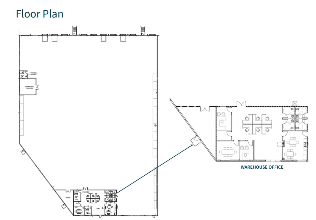 12015 N Lakeridge Pky, Ashland, VA à louer Plan d’étage– Image 1 sur 1