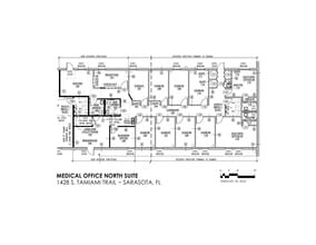 1428 S Tamiami Trl, Sarasota, FL à louer Plan d’étage– Image 1 sur 1