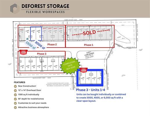 7645 Grinde Rd, Deforest, WI à vendre - Plan de site – Image 2 sur 5