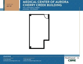 1411 S Potomac St, Aurora, CO à louer Plan d’étage– Image 1 sur 1
