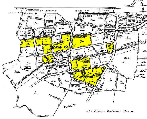 1707-1709 Imperial Way, Thorofare, NJ à louer - Plan cadastral – Image 2 sur 9