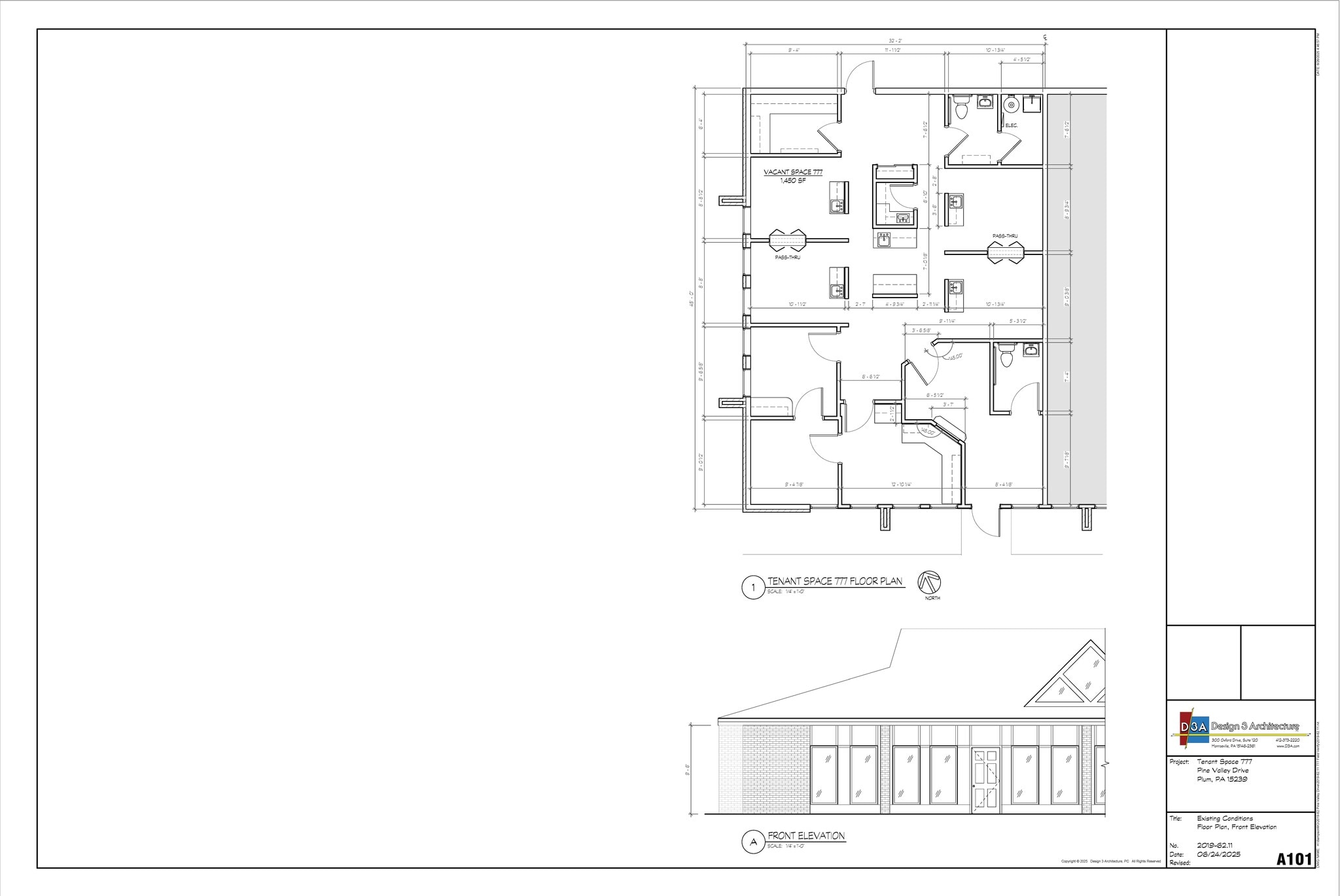 777-785 Pine Valley Dr, Pittsburgh, PA à louer Plan d’étage– Image 1 sur 1