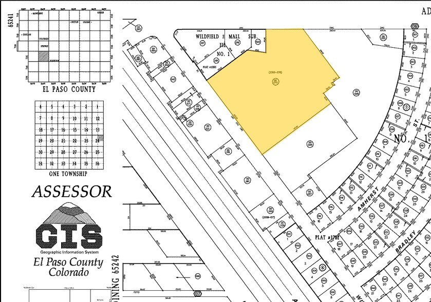 20-30 Widefield Blvd, Colorado Springs, CO à vendre - Plan cadastral – Image 1 sur 2