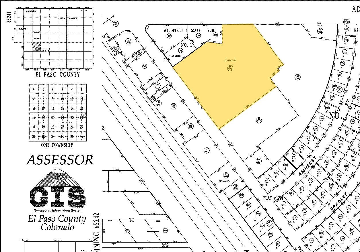20-30 Widefield Blvd, Colorado Springs, CO à vendre Plan cadastral– Image 1 sur 3