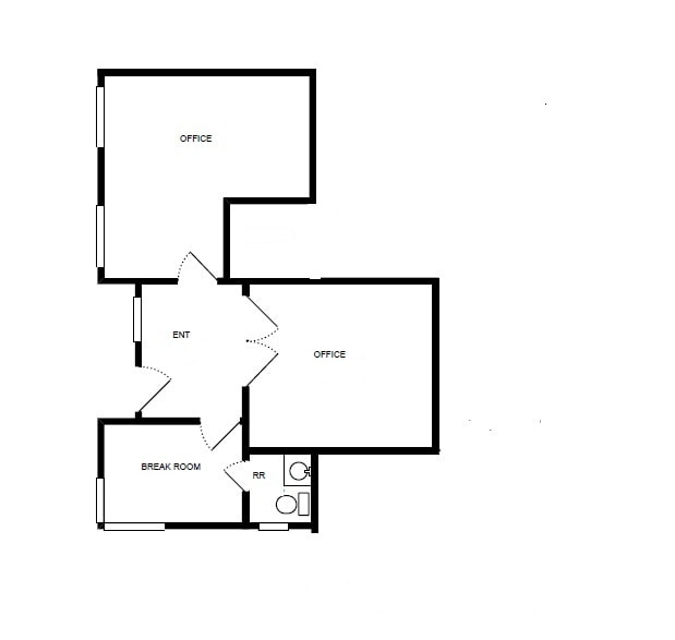 1503 S Orange Ave, Orlando, FL à louer Plan d’étage– Image 1 sur 3