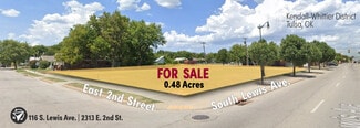 Plus de détails pour 116 S. Lewis and 2313 E. 2nd St., Tulsa, OK - Terrain à vendre