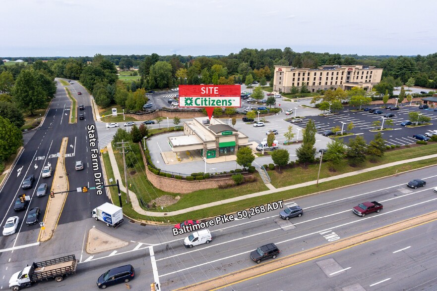 1071 Baltimore Pike, Glen Mills, PA à vendre - Photo de l’immeuble – Image 3 sur 6