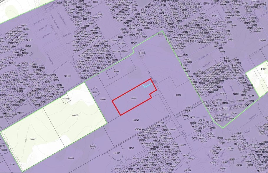 2871 FM 1103, Cibolo, TX à vendre - Plan cadastral – Image 2 sur 4