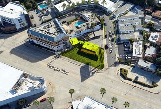 10344-10355 W Olympic Blvd, Los Angeles, CA - VUE AÉRIENNE  vue de carte