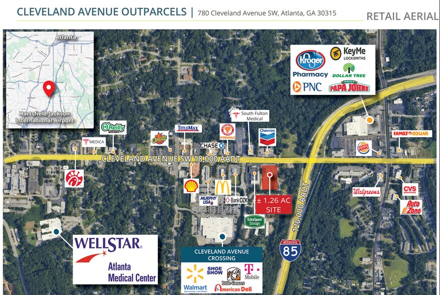 780 Cleveland SW ave, Atlanta, GA à louer - Photo de l’immeuble – Image 2 sur 3