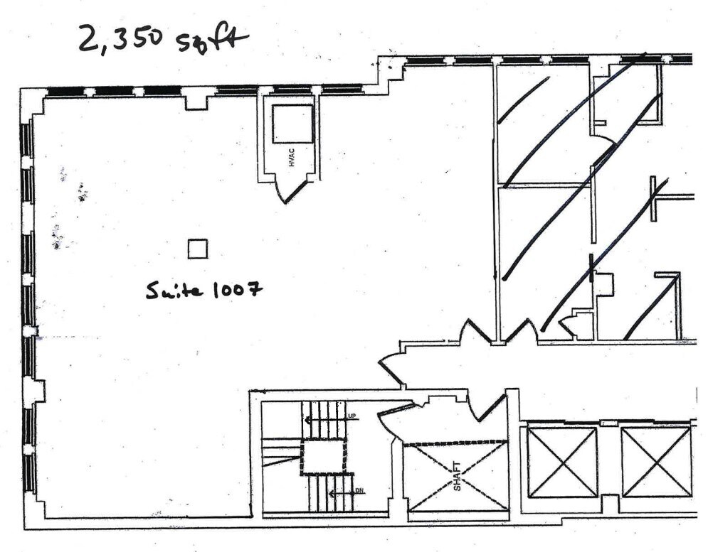307 Seventh Ave, New York, NY à louer Plan d’étage– Image 1 sur 1