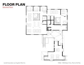 13402-13412 Beach Ave, Marina Del Rey, CA à louer Plan d’étage– Image 1 sur 1
