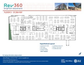 3600 Brighton Blvd, Denver, CO à louer Plan d’étage– Image 1 sur 2