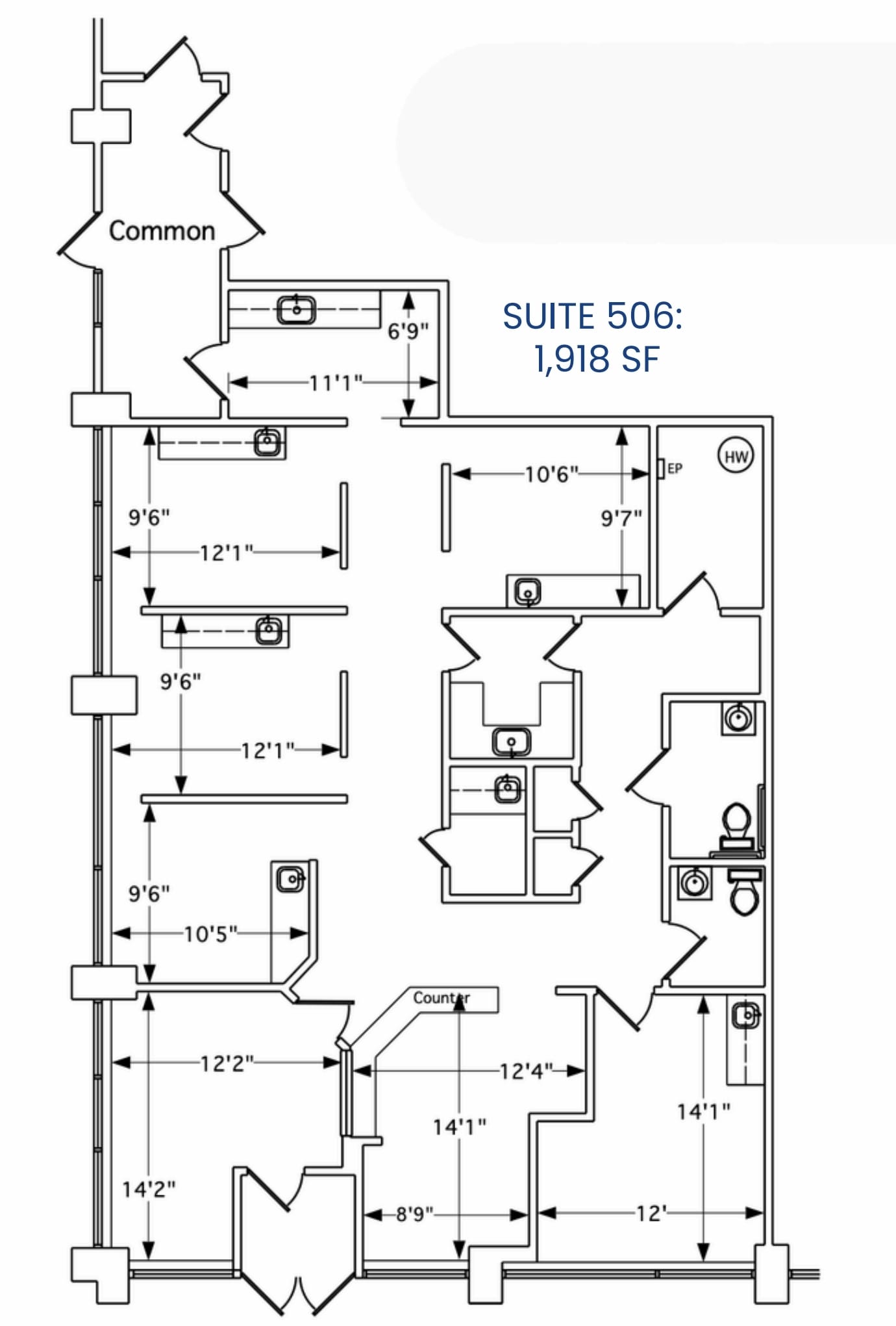515 Grove St, Haddon Heights, NJ à vendre Plan d’étage– Image 1 sur 1
