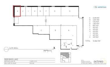9220 Bass Lake Rd, New Hope, MN à louer Plan d’étage– Image 1 sur 1