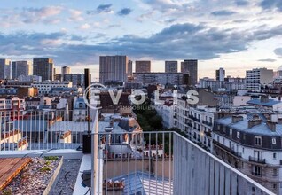 Paris - Vue aérienne  vue de carte