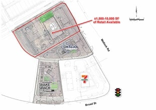 NWC of Matlock Rd & Broad St, Mansfield, TX à louer Plan de site– Image 1 sur 1